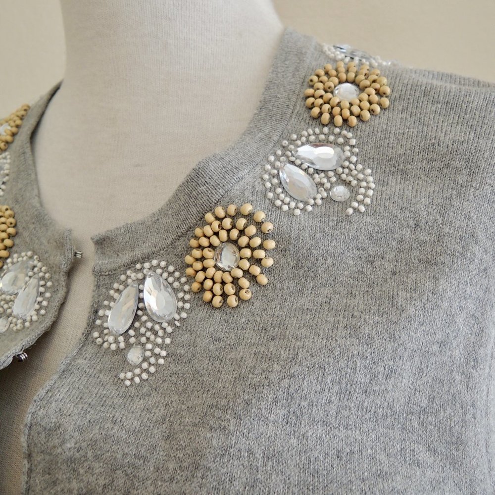 Banana Republic Beaded Cardigan